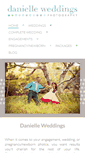 Mobile Screenshot of danielleweddings.com